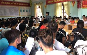 Hội nghị tư vấn, định hướng nghề nghiệp cho học sinh THPT tại huyện Yên Minh và Mèo Vạc
